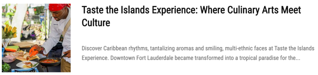 islands experiences