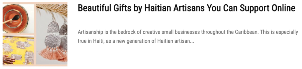 gifts by haitian