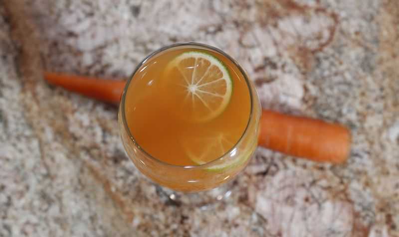 Island Origins Magazine - carrot juice cocktail