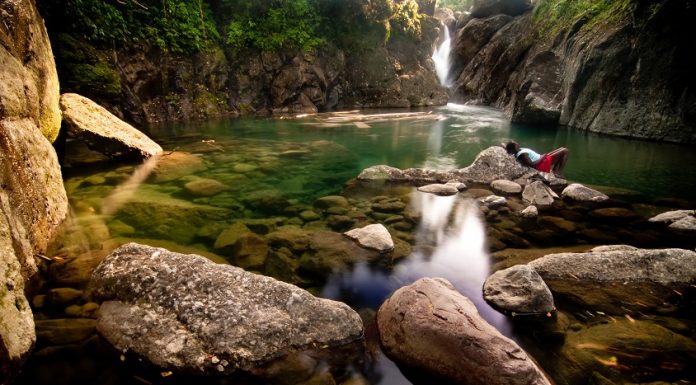 Jamaica Dry River Falls