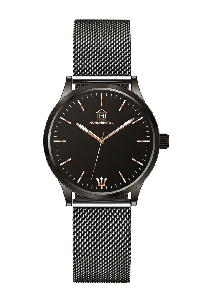 11 Spring Staple Pieces You Need in Your Wardrobe from Caribbean Designers - Monumental Watches Black ICON watch.