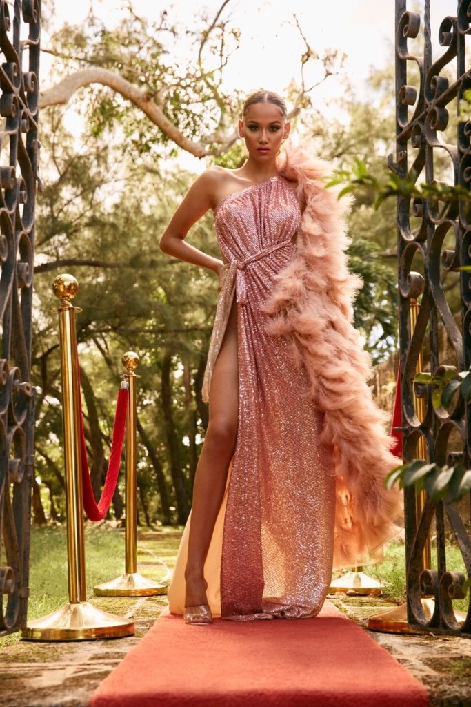 Red Carpet Glam Meets Caribbean Flair with Designer J.Angelique