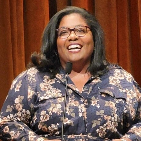 Denise Robinson Simms, as Associate Director of External Affairs of the Smithsonian Institution National Museum of African American History and Culture (NMAAHC).