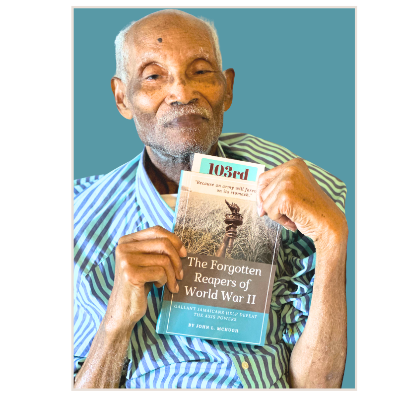 103-Year Old Jamaican Author John McHugh Shares His World War II Memoir for Caribbean American Heritage Month Book Launch